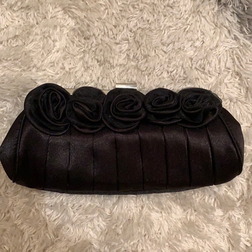 Charming Charlie Black Clutch
